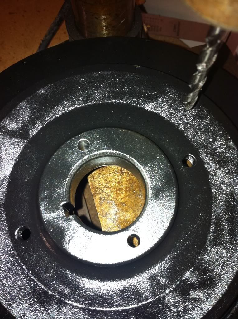 2.8td harmonic balancer came loose n split key in crank Patrol 4x4